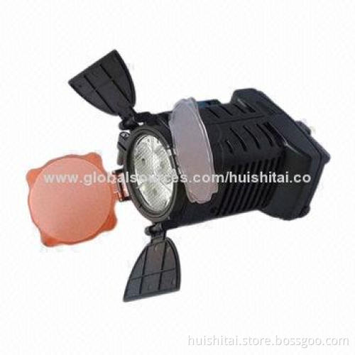 Camera Video Light LED-5001, 7.2V DC/1.2A Working Voltage, 3-9W Power